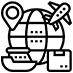 Third-party logistics icon