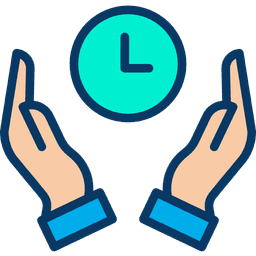 Save your time icon