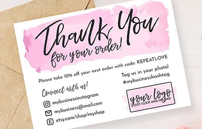 Gift Cards/Thanks Cards