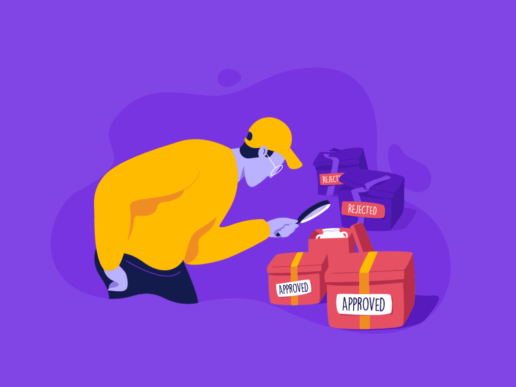 Bestfulfill inspection process illustration
