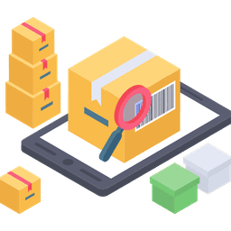 Order tracking process icon
