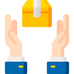 Delivery process icon
