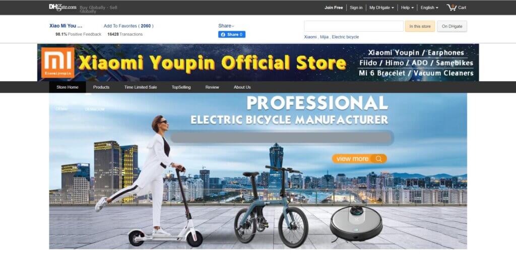 Best DHgate Sellers - Xiaomi Youpin