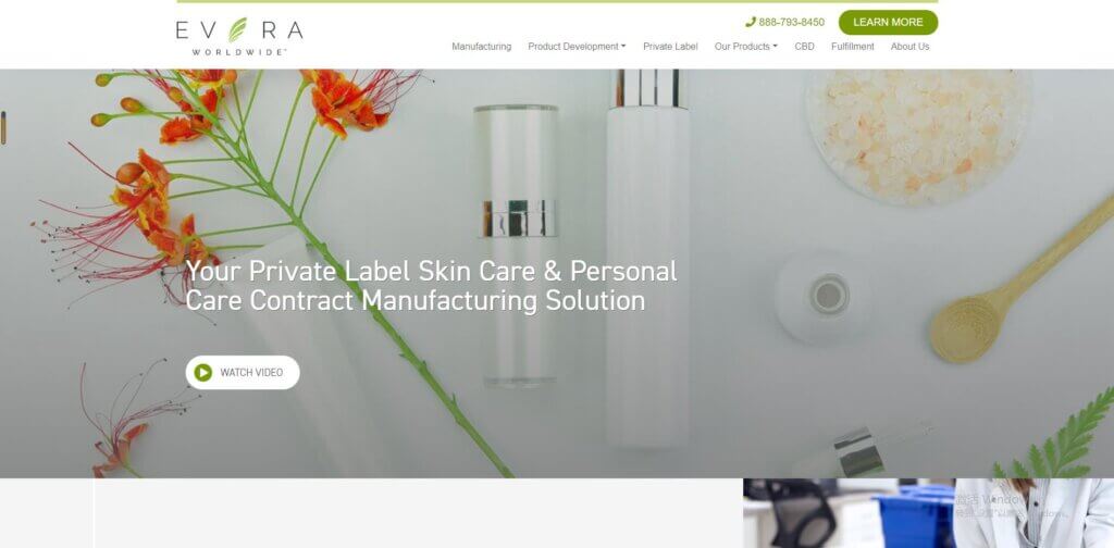 Evora Worldwide Private Label Bath and Body products Suppliers 