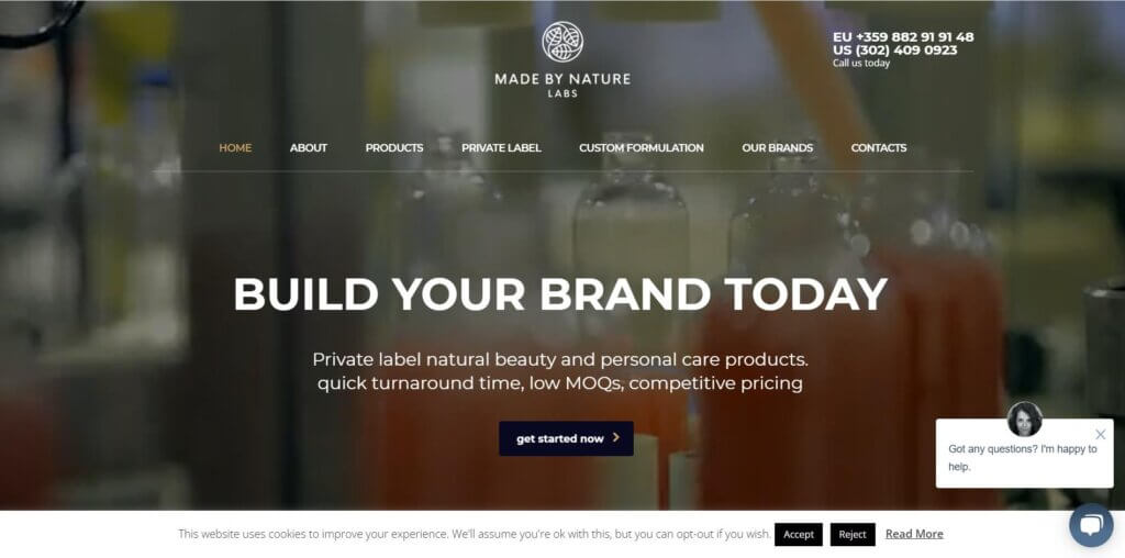 Made by Nature Labs Private Label Body Butter Manufacturers