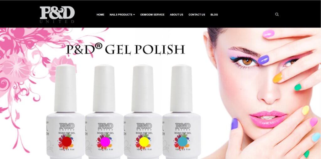 P&D Nail Private Label Gel Nail Polish Manufacturers