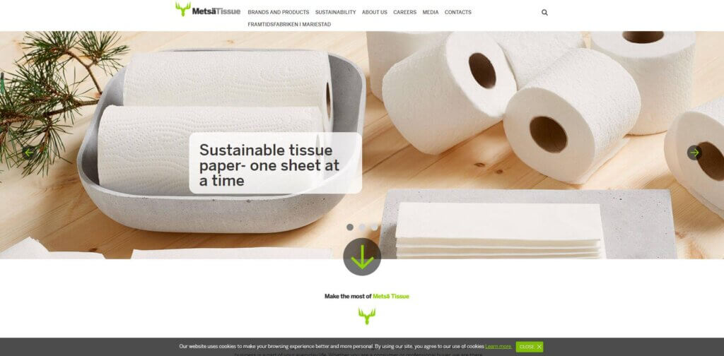 MetsaTissue Private Label Toilet Paper Manufacturers