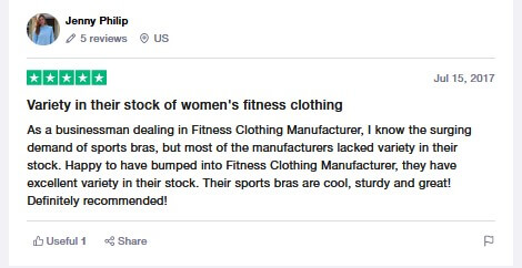 Fitness Clothing Manufacturer