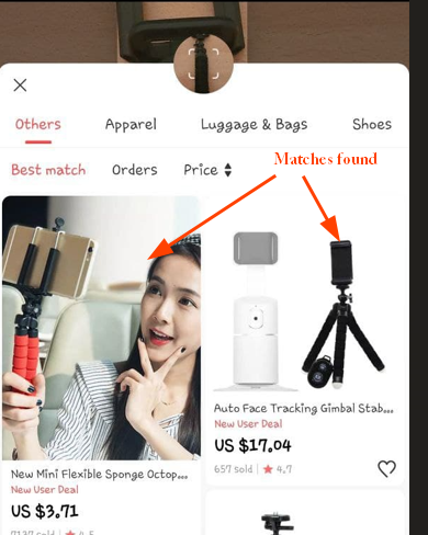 how to search on Aliexpress