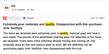 YesStyle vs AliExpress