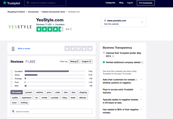 YesStyle vs AliExpress