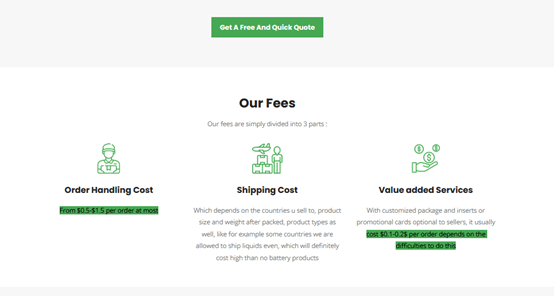 Bestfulfill order fulfillment agent free quotation