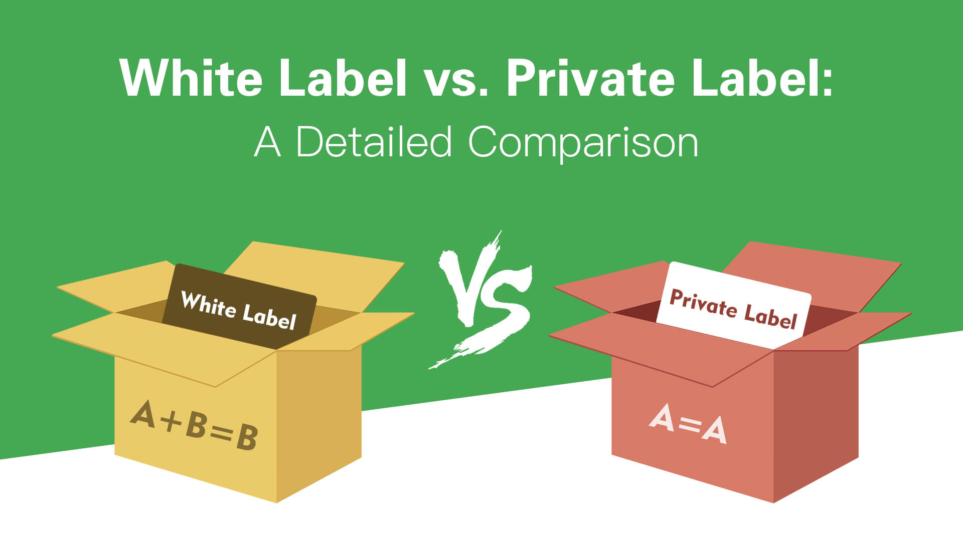 white label private label difference